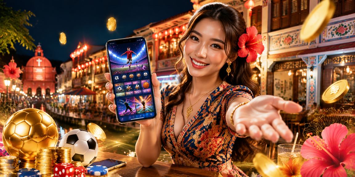 A casual player enjoying responsible Sports Betting in Melaka with 2250
